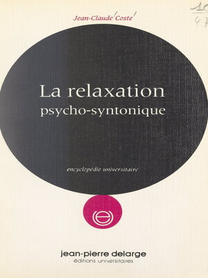 cover image of La relaxation psycho-syntonique